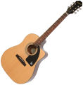 Epiphone Aj100CE Natural Acoustic Guitar. 
