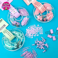 Kawaii Desk Accessories Organizer Stationery Set School And Office Stationery Set 54 Pieces. 