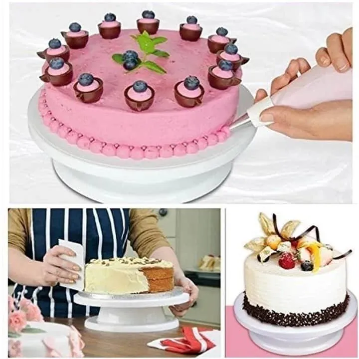 Kitchen%20Cake%20Decorating%20Icing%20Rotating%20Turntable%20Cake%20Stand%20Plastic%20-%20Image%209