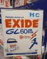 Exide Battery GL60 PLus 40 Ampere 09 Plates Car Ups Solar Generator Battery. 