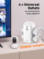LDNIO SC4383 70W MULTIFUNCTIONS TOWER EXTENSION POWER SOCKET.. 
