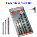Imported High Quality HSS Drill Bit Set Concrete Drill Bit Set Wall Drill Bit Set Drill Machine. 