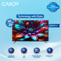 Candy 55" Smart LED/TV C55K7UG (Certified Android Smart+4K+Bezeless)/2 Years Warranty. 