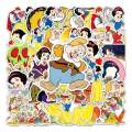 10/30/50pcs Anime Disney Snow White and the Seven Dwarfs Graffiti Stickers Cartoon Decals Laptop Sticker for Kids Toys. 