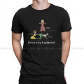 Explained Electrician Engineer Physics Science Electrical Engineering Electricity Tshirt Top Cotton O-Neck Men's Tops T shirt. 