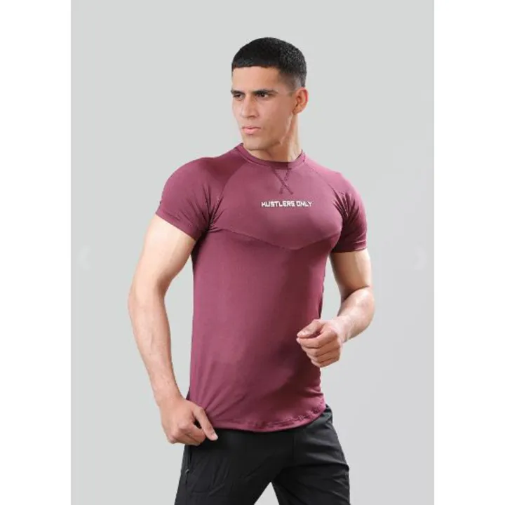 Men's T-Shirt for Gym and Workout - Maroon
