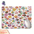 Desk Pad Humanized Geometric Multicolor Pattern Table Mouse Pad. 