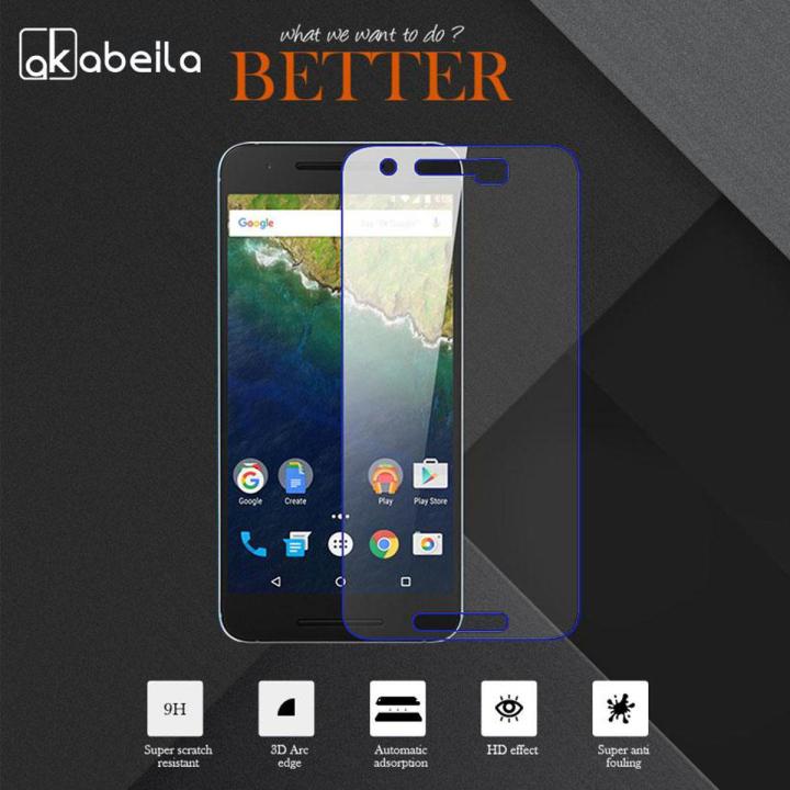 2PCS Smartphone Tempered Glass For Huawei Nexus 6P Nexus6P 5.7 inch Cover Screen Protector Anti-Scratch