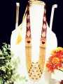 Multi-Layer Beaded Necklace for Women | Long Mala | Traditional Party & Festive Jewelry. 