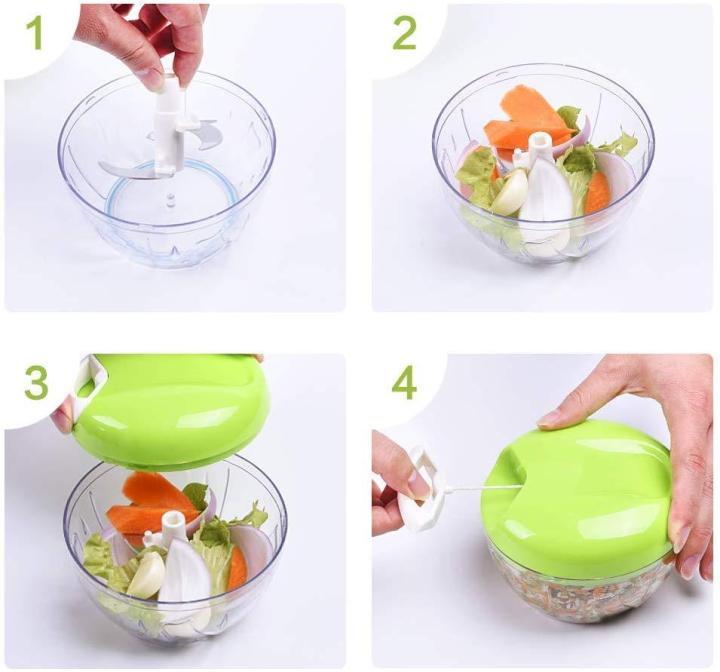 Manual%20Garlic%20Chopper%20Grinder%20with%20Peeler%20Hand%20Pull%20Food%20Slicer%203%20Blades%20Cutting%20Mix%20for%20Fruit,%20Vegetable,%20Onion,Tomato%20-%20Image%204