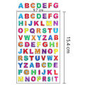 10 Sheets Glitter Alphabet Letter Stickers Self Adhesive ABC A-Z Words Letters Stickers Alphabets Sticker Name Stickers. 