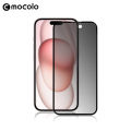 Mocolo Applicable iPhone15 Pro 3D Anti-peep tempered glass film iPhone15 Full Screen Curved Surface Anti-Peeping Film. 