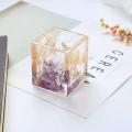 DIY Pot Silicone Mold, Cube and Cylinder Resin Molds, DIY Flower Pot Mold, Pen Holder mold, Planter Pot Mold. 