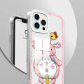AMORVOR for iPhone 7 Plus 8 Plus Back Cover Cartoon Doraemon Crystal Case Camera Protection Transparent TPU Soft Phone Cases. 