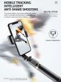 Q08 Handheld Gimbal Smartphone Bluetooth Handheld Stabilizer with Tripod selfie Stick Folding Gimbal for All Cellphone. 
