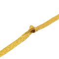 2X 45.7 inch Glitter Flat Coloured Shoelaces Boot Laces Shoelaces Sport Dance Fancy Dress-Gold. 