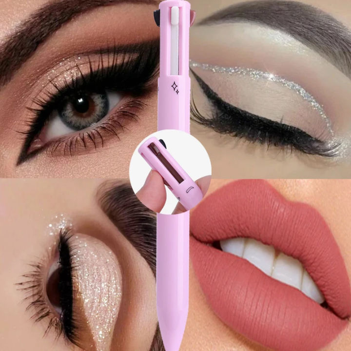 4%20In%201%20Makeup%20Pen%20Waterproof%20Eyebrow%20Pencil%20Long%20Lasting%20Lip%20Liner%20Highlight%20Lying%20Silkworm%20Eyeliner%20Pen%20Cosmetic%20Tool%20-%20Image%205