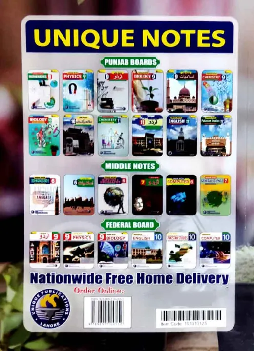 Unique%20Notes%20Biology%20Notes%20For%209th%20Class%20Subjective%20and%20Objective%20PCTB%20Syllabus%202025%20-%20Image%203