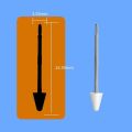 Universal Sensitive Metal Replacement Stylus Pencil Tips Universal Version Wear-resistance Touch Pen Replacement Pen Tip Mute Design Spare Pen Tip for Lenovo For Note Taking. 