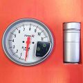 AutoTrends White Monster Tachometer RPM Meter with 7 Colors Shift Light and Recall (5-inch). 
