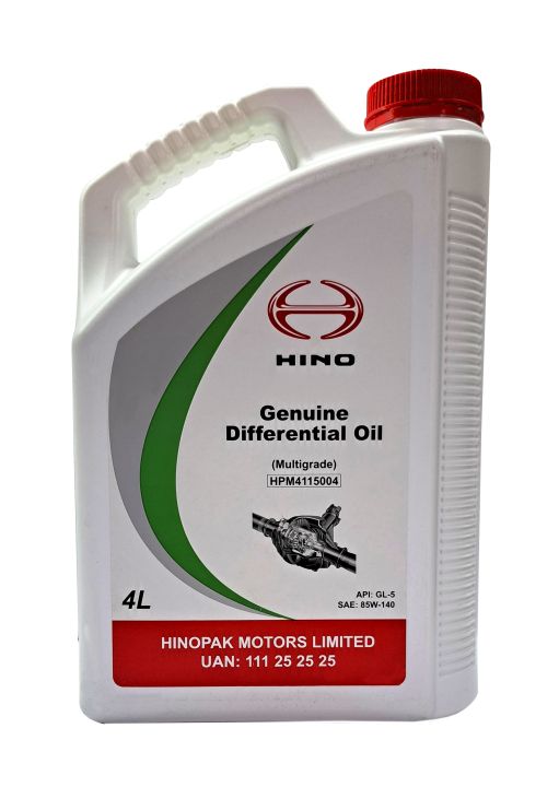 HINO GENUINE DIFFERNTIAL OIL 85W140 4LTR HPM4115004