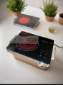 VOAAS Electric Stove 2200watts Model VS-6059C Infrared Cooker Hot Plate Induction Cooker Touch Panel Effective and Constant Temperature Control Smart Cooking Safe and Energy Saving Easy to Clean Healthy Environment Friendly (BLACK). 