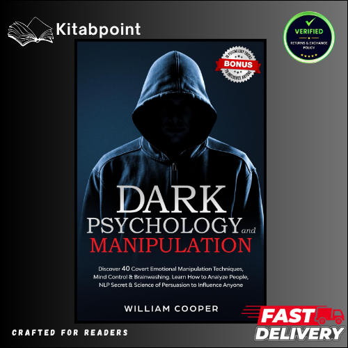 Dark Psychology and Manipulation Book by William Cooper Human Behavior ...