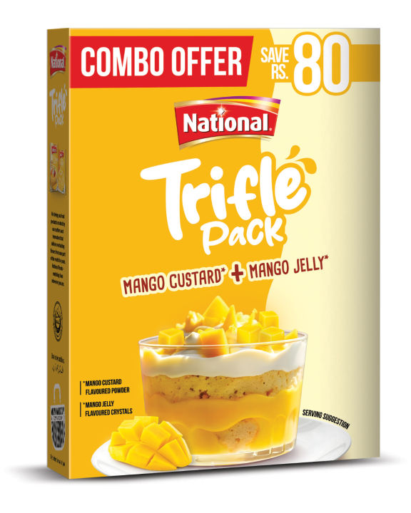 National Trifle Pack Mango Custard with Mango Jelly