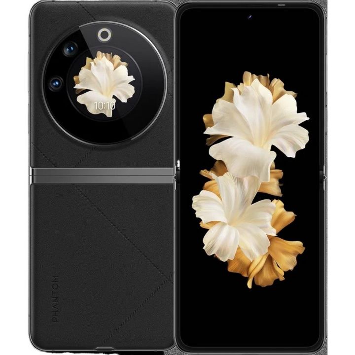 Tecno Phantom V Flip || 8GB Ram 256GB Rom || 6.9 Inches Foldable LTPO AMOLED Display 120Hz  || 4000 mAh - Fast battery 45W