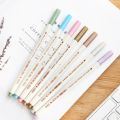 10 Colors STA Metallic Marker Pen Scrapbooking Crafts Card Making Brush Round Head Art Pen Drawing Stationery Office Supplies. 