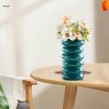 Spiral Style Flower Vase Flowerpot Table Centerpiece Home Minimalist Indoor Plants Pot Bud Vase for Living Room Dining Table Bedroom Wedding. 