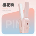Usb Plug-In Mini Hair Straightener Straight Curling Dual-Purpose Electric Curling Iron Does Not Hurt Power Generation Splint Dormitory Portable Bangs. 