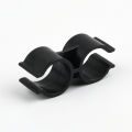 20mm 25mm PVC Double U-type Pipe Clamp Garden Water Tube Support Joint Irrigation Fittings Plastic H-type Water Pipe Clip Clamp. 