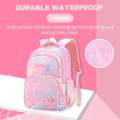 Beautiful Girls School Backpack Lightweight Student Backpack, Multi-Pocket School Bag, Casual Travel Daypack School Bags For Teen Girl Children. 