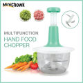 Manual Food Chopper - Quick Onion & Vegetable Cutter. 
