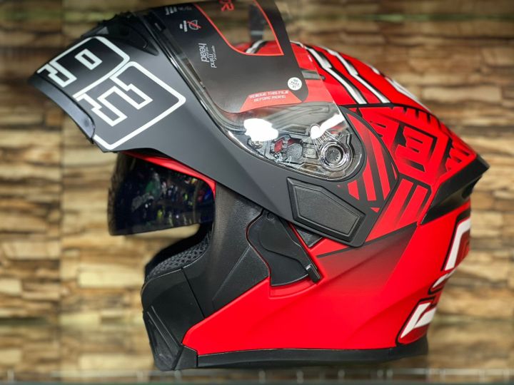 HELMET VECTOR VT-254 FLIPUP - DUAL VISOR - DOT APPROVED