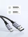UGREEN 3A USB Type C Cable For Realme Xiaomi Samsung S21 Fast Charging Wire USB-C Charger Data Cord. 