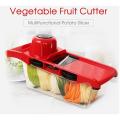 6 In 1 Multifunctional Vegetable Cutter Mandoline Slicer Chopper Potato Peeler Carrot Cheese Grater Shredder Kitchen Accessories. 