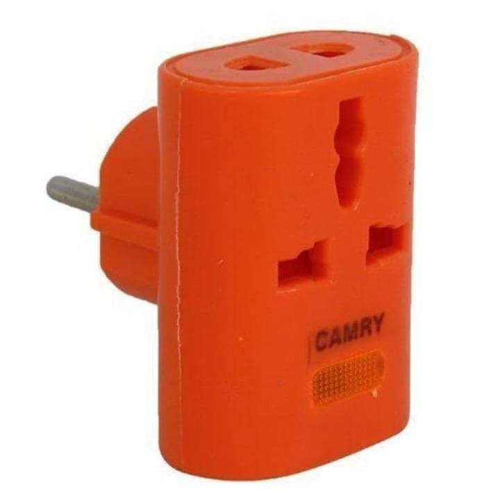Multi 3 Pin Power Plug Travel Adapter Multi Shoe Plug Switch Sockets Extension Plug Converter Plug Socket With LED Light