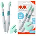 NUK Baby Dental Hygiene Training Toothbrush Set for 0-6 months (pack 1). 