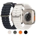 Silicone Ocean Band Strap for Smart Watch Ultra 8 7 6 5 4 SE 45mm 49mm 44mm 42mm. 