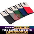 Huawei Mate 10 Lite Soft Case Hybrid TPU Leather Back Cover Mate 10 Lite Case For Boys. 