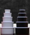 "Icon 5-Piece Food Container Set - Premium Storage Solution for Fresh and Organized Food". 