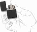 Zipo Slim black Lighter | Zipoo Slim black. 