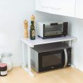 Unique Industrial Design Kitchen Storage Microwave Stand, Counter top Microwave rack, Storage Rack with Wheels, Spice Rack for Kitchen. 