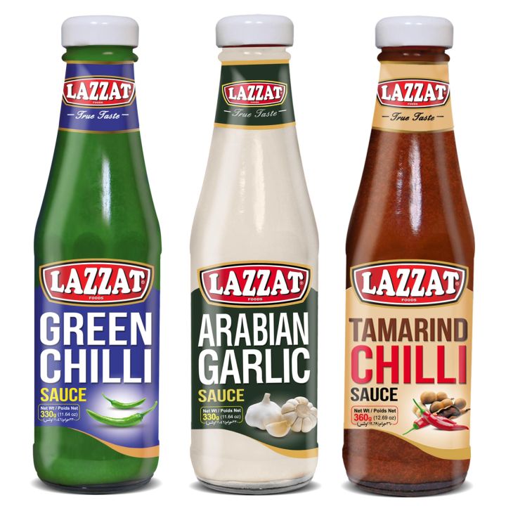 Lazzat Sauce Bundle 3 - Pack of 3