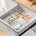 [Featured] Acrylic Clear Drawer Organizer Box/Multi-size Jewelry Makeups Stationery Tableware Storage Case/Home Groceries Organizing Gadgets. 