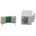 Ethernet Keystone Coupler, 20Pack Cat6 RJ45 Keystone Jack Inline Female Connectors. 
