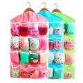 16 Pockets  15:27 Size Wall Wardrobe Hanging Organizer Socks Underwear Sundries Sorting Storage Bags Space Saver Wardrobe Organizer Bag. 