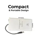 12V High-Power Router Power Bank 20000mAh | 6 Cell Backup Battery | Compatible with Wi-Fi Routers & ONTs - High Capacity Backup - 20,000 AMH | WiFi Router UPS Power Bank 12Volts 8 to 10 Hours Backup. 